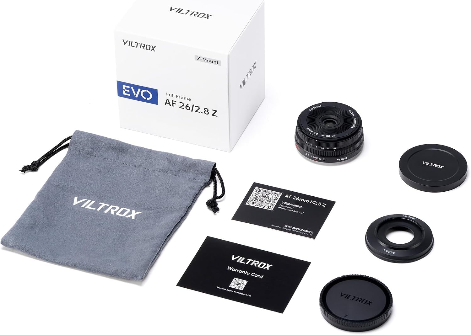 Amazon.co.jp: Viltrox AF 26mm F2.8 EVO E マウントブラック : 家電